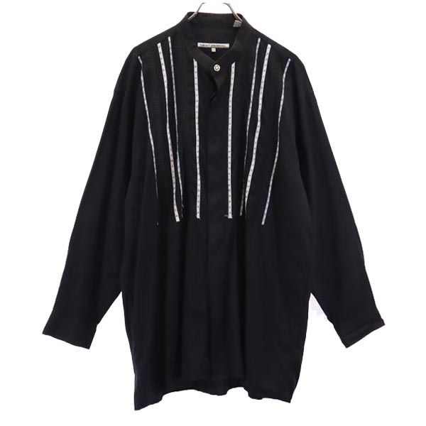 NEXT ORIGINAL 90s オールド 長袖 シャツ XXL ブラック ビッグサイズ メンズ