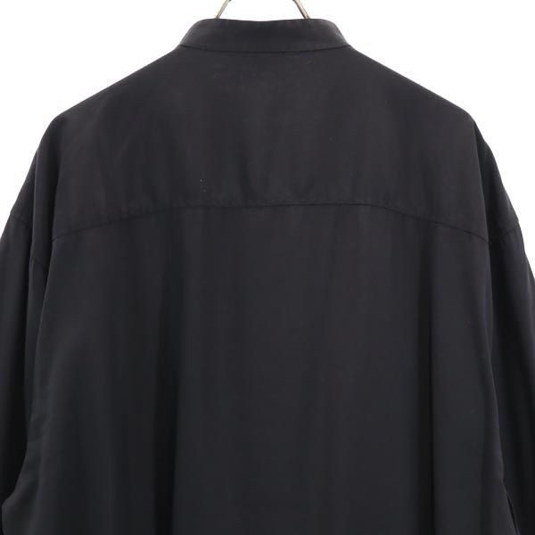 NEXT ORIGINAL 90s オールド 長袖 シャツ XXL ブラック ビッグサイズ メンズ