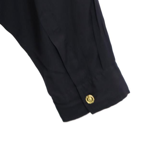 NEXT ORIGINAL 90s オールド 長袖 シャツ XXL ブラック ビッグサイズ メンズ