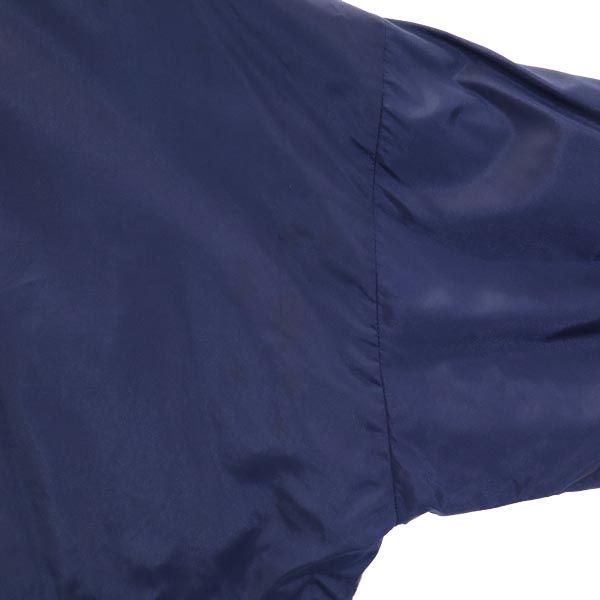 アディダス 80s ヴィンテージ トレフォイルロゴ ジップジャケット M 青系 adidas ウインドブレーカー メンズ