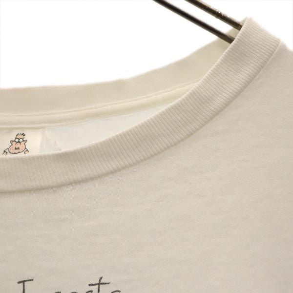 ファーサイド 90s オールド USA製 プリント 半袖 Tシャツ XL 白 THE FAR SIDE メンズ