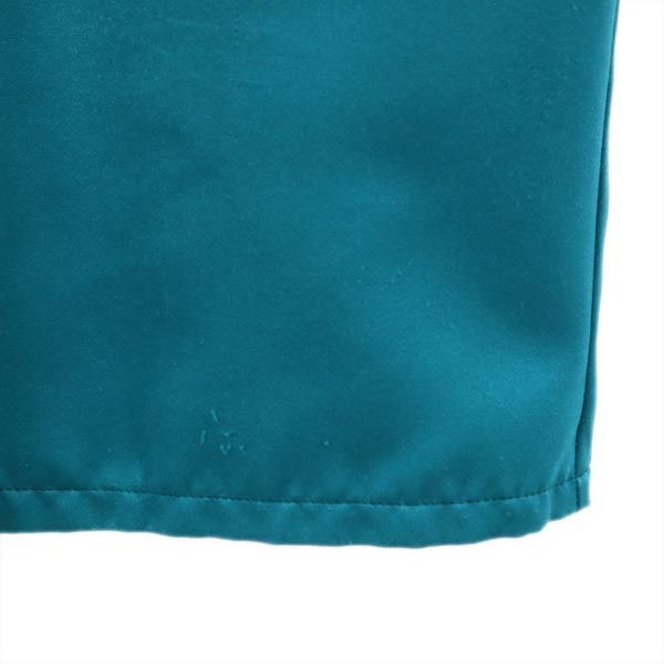 Beth 80s ヴィンテージ 半袖 ボーリング シャツ グリーン系 オープンカラー レディース