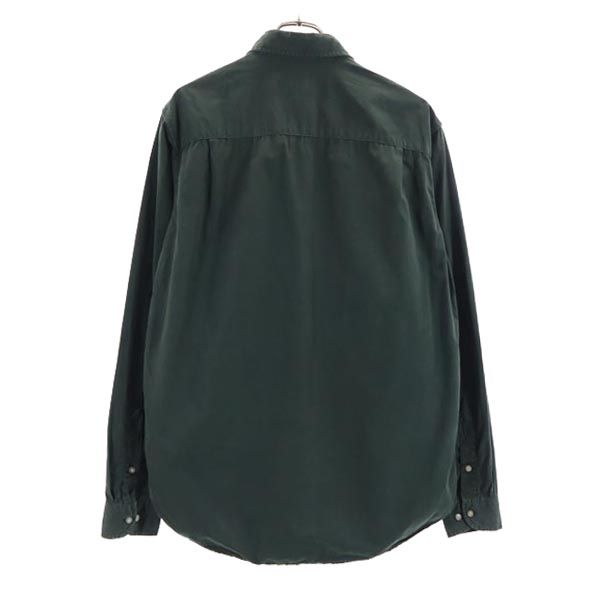 Calvin klein Jeans カルバンクラインジーンズ 90s オールド 長袖 シャツ S 緑系 メンズ