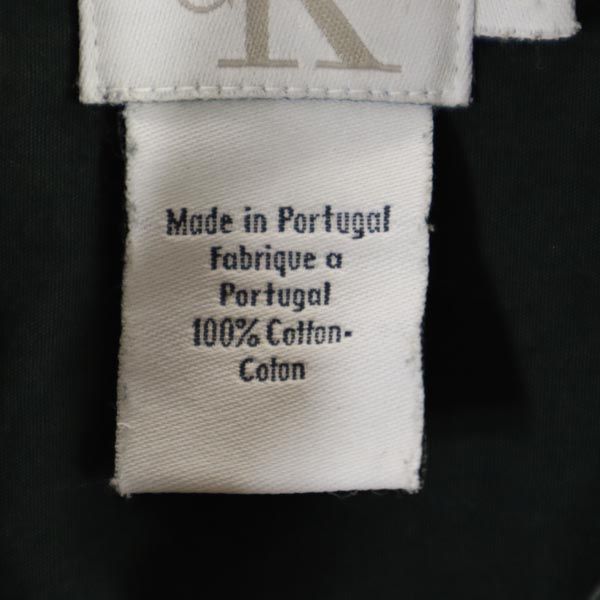 Calvin klein Jeans カルバンクラインジーンズ 90s オールド 長袖 シャツ S 緑系 メンズ