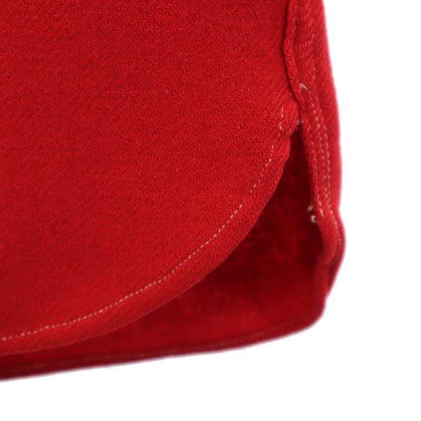 BRENT ブレント 40s ヴィンテージ 三角マチ 長袖 シャツ 15.5 レッド レディース