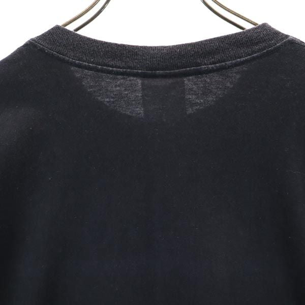 TENNESSEE RIVER テネシーリバー 90s オールド USA製 ライオン柄 プリント 半袖 Tシャツ M ブラック系 メンズ