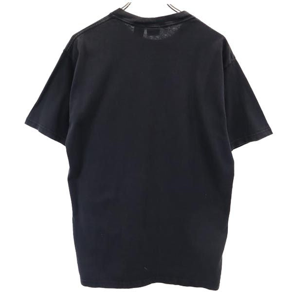 SOFFE ソフィー USA製 オールド プリント 半袖 Tシャツ M ブラック メンズ