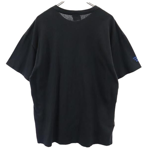 UNIVERSAL STUDIOS BLUE MAN GROUP ユニバーサルスタジオ 90s オールド ブルーマングループ プリント 半袖 Tシャツ XL ブラック メンズ