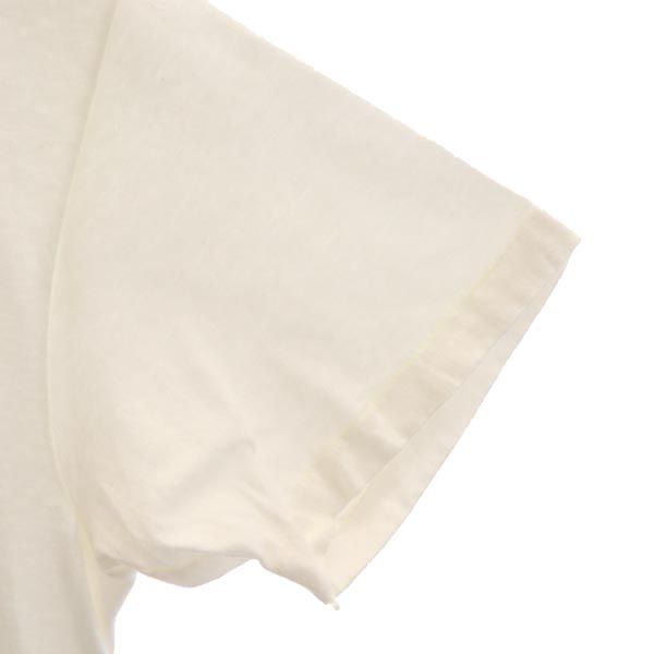 Hanes ヘインズ 90s オールド USA製 開心太極拳 プリント 半袖 Tシャツ M ホワイト系 メンズ