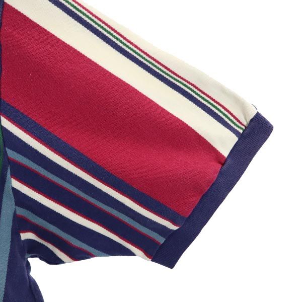 チャップスラルフローレン 80s ヴィンテージ ストライプ 半袖 ポロシャツ XL CHAPS RALPH LAUREN メンズ