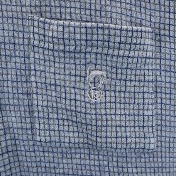 BURTON バートン オールド タッターソールチェック柄 長袖 シャツ風 ジャケット L 青系 メンズ