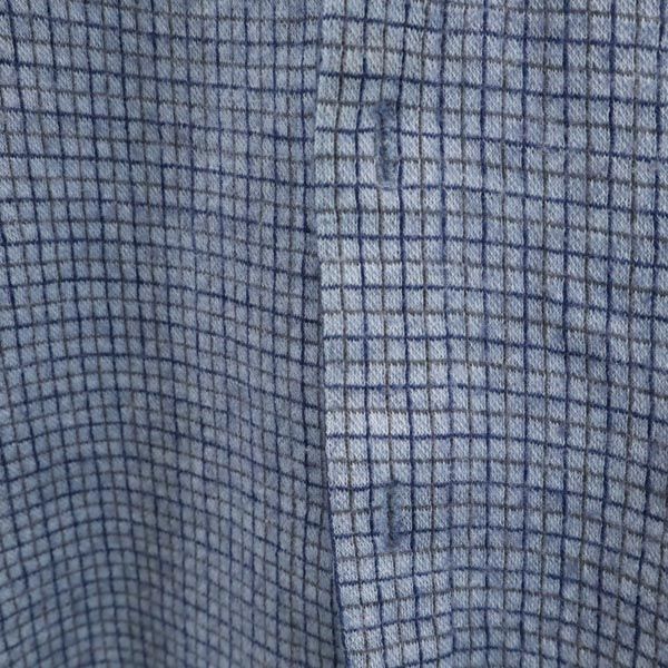 BURTON バートン オールド タッターソールチェック柄 長袖 シャツ風 ジャケット L 青系 メンズ