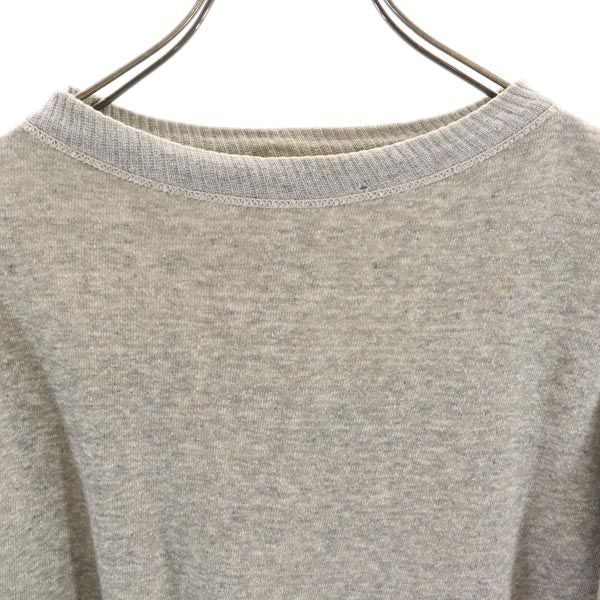 スプルース 70s ヴィンテージ 長袖 スウェット トレーナー S グレー系 SPRUCE レディース
