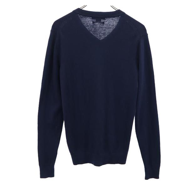 ARMANI EXCHANGE アルマーニエクスチェンジ ウール 長袖 Vネック セーター S ネイビー ニット メンズ