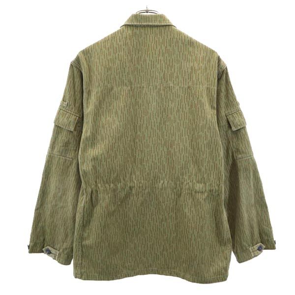 EAST GERMANY ARMY 東ドイツ軍 総柄 ミリタリージャケット カーキ メンズ