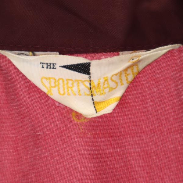 SPORTS MASTER スポーツマスター 70s ヴィンテージ ジャケット M ボルドー メンズ