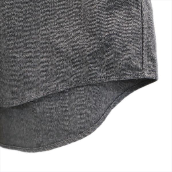 Burberrys バーバリーズ 90s オールド 三陽商会 日本製 ヘリンボーン柄 長袖 シャツ 39-80 ブラック系 メンズ