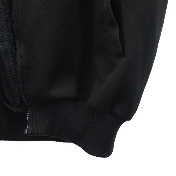 アディダス 70s ヴィンテージ デサント製 西ドイツタグ トレフォイルロゴ 3ライン トラックジャケット L ブラック adidas ジャージ メンズ