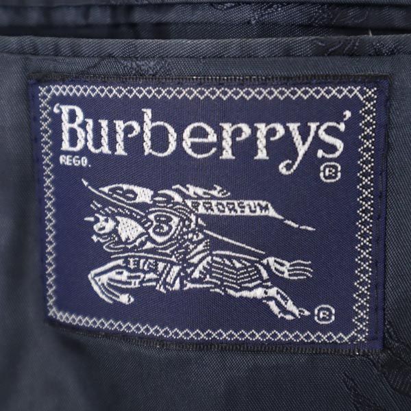 Burberrys バーバリーズ 90s オールド USA製 ダブル テーラードジャケット ネイビー メンズ