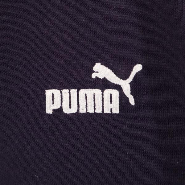 PUMA プーマ 90s オールド 長袖 スウェット トレーナー M ネイビー 裏起毛 メンズ