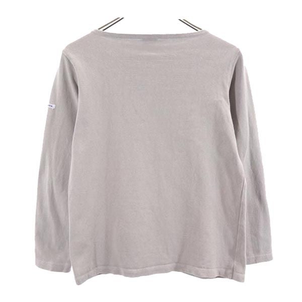 ORCIVAL オーシバル フランス製 長袖 ボートネック Tシャツ 1 グレー バスクシャツ レディース