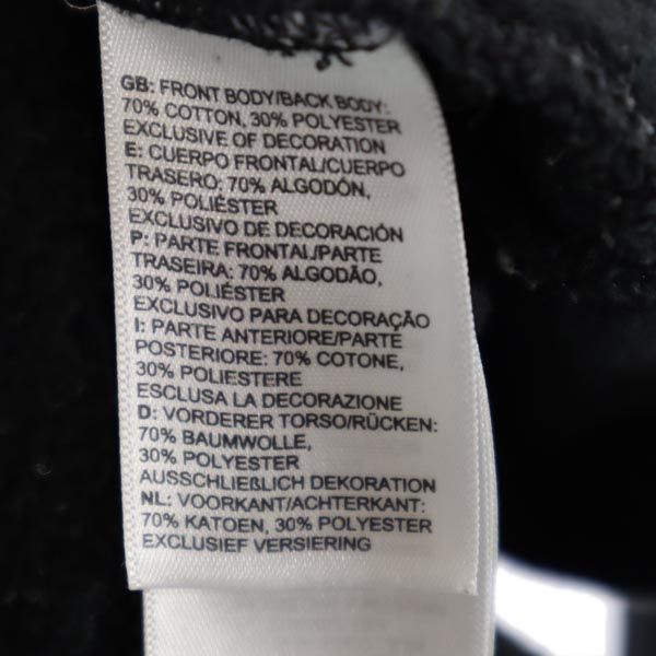 THE NORTH FACE ノースフェイス アウトドア 長袖 スウェットパーカー L ブラック 裏起毛 レディース