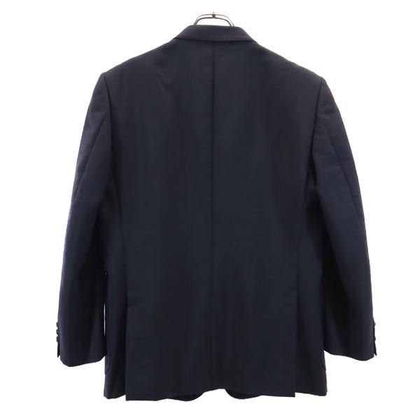 LANVIN ランバン モヘアブレンド テーラードジャケット ST46-54 ネイビー メンズ