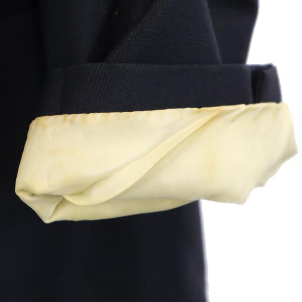 LANVIN ランバン モヘアブレンド テーラードジャケット ST46-54 ネイビー メンズ