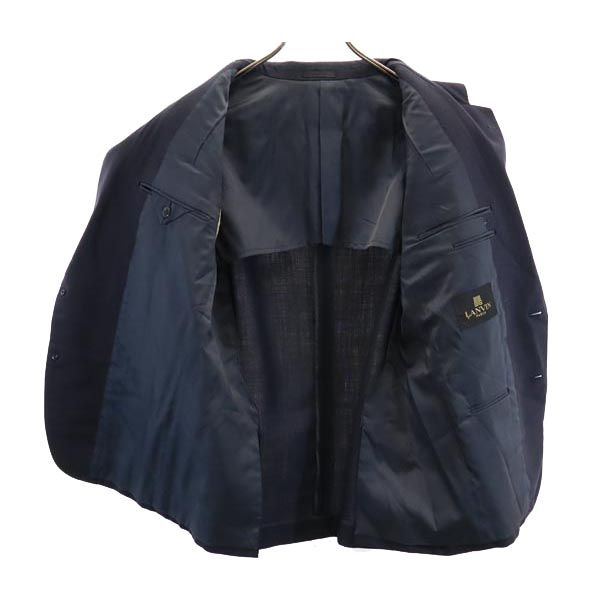 LANVIN ランバン モヘアブレンド テーラードジャケット ST46-54 ネイビー メンズ