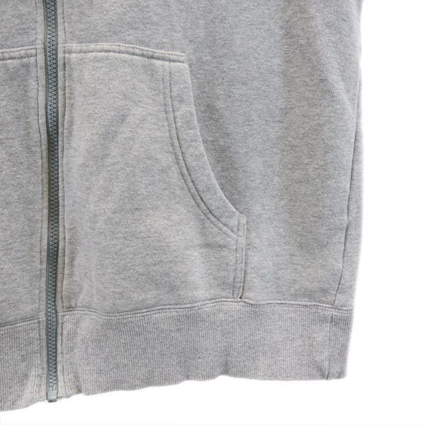 ノースフェイス アウトドア NT35171 長袖 ジップパーカー M グレー THE NORTH FACE 裏起毛 メンズ