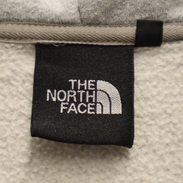 ノースフェイス アウトドア NT35171 長袖 ジップパーカー M グレー THE NORTH FACE 裏起毛 メンズ