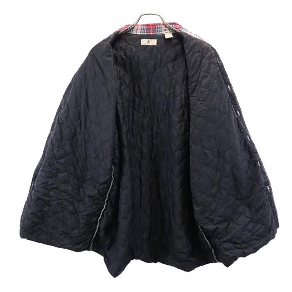 NORTHWEST 90s オールド 長袖 チェックシャツ 2X レッド系 裏キルト メンズ