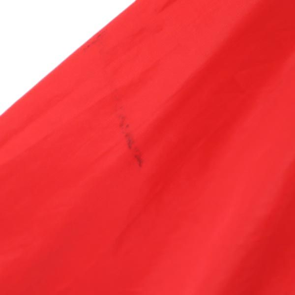 adidas アディダス 70s 80s デサント製 ヴィンテージ トレフォイルロゴ ナイロンジャケット M レッド系 メンズ