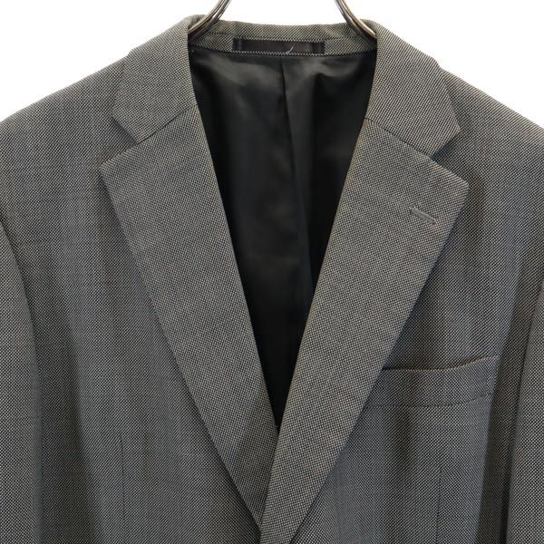 D'or Homme ドールオム ウールブレンド テーラードジャケット 102AB8 ブラック系 メンズ