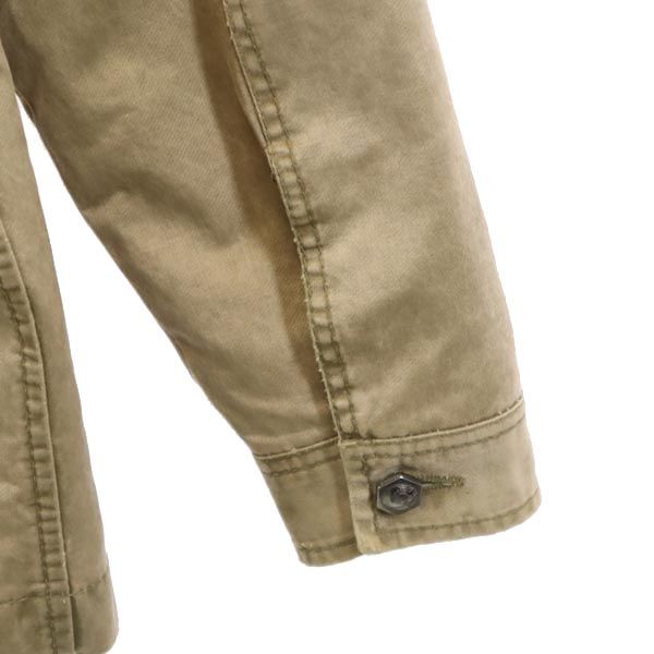 ヴェルサーチジーンズクチュール イタリア製 ミリタリージャケット L ベージュ系 フィールド メンズ
