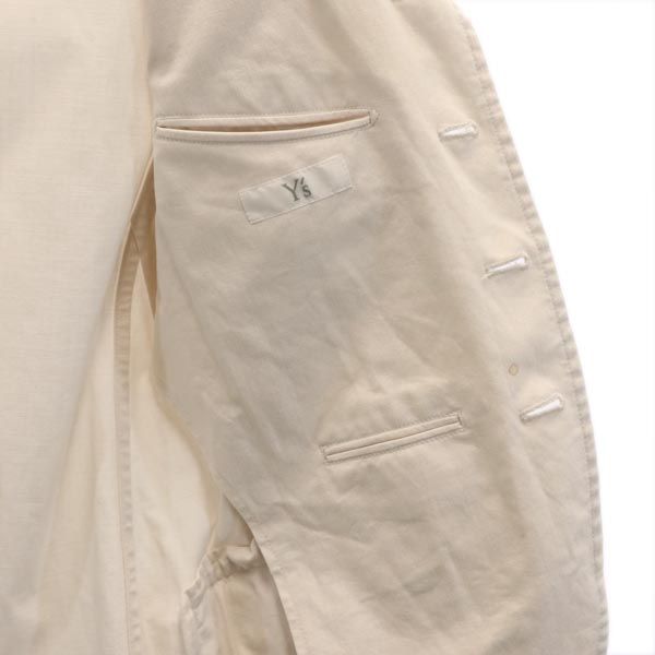 Yohji Yamamoto ヨウジヤマモト ジャケット 1 アイボリー系 レディース