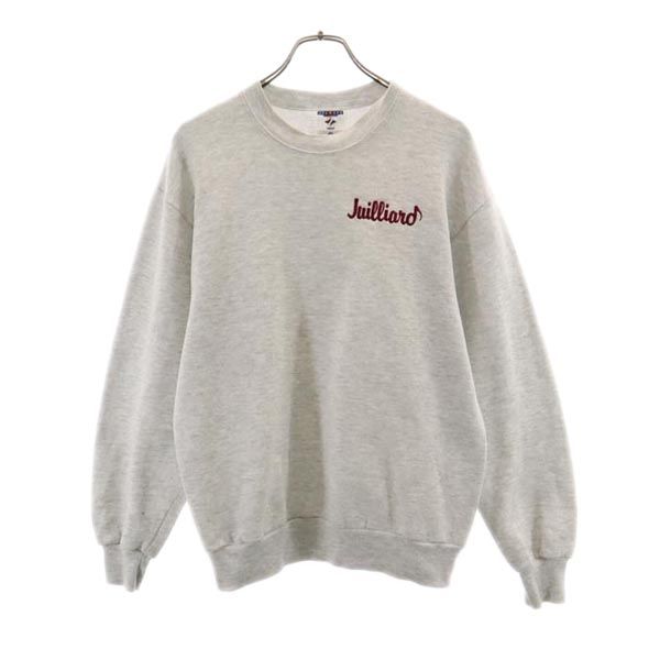 JERZEES ジャージーズ 90s オールド USA製 長袖 スウェット トレーナー M グレー 裏起毛 メンズ