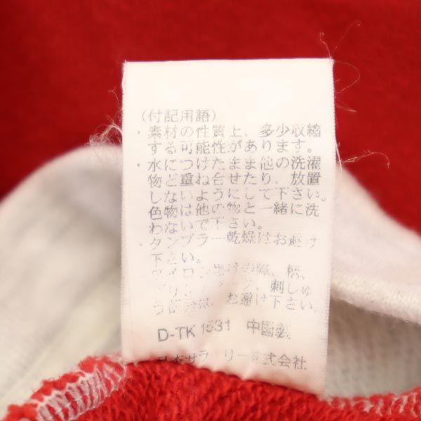 Champion チャンピオン 90s 青タグ オールド バック プリント 長袖 トレーナー M グレー スウェット メンズ