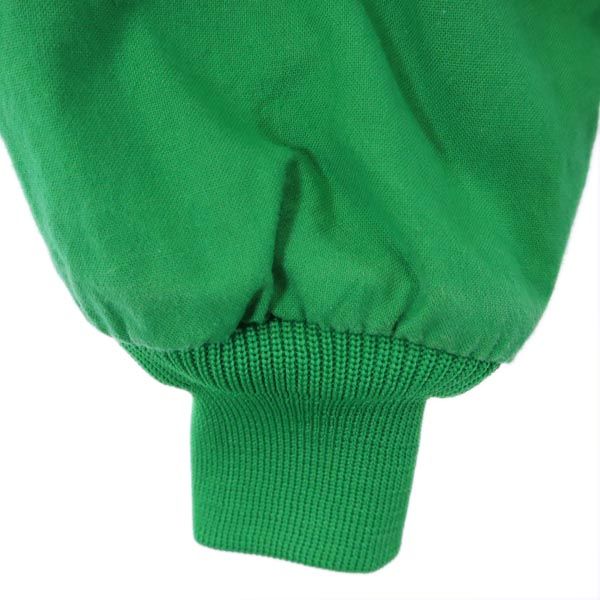 Farmer 80s ヴィンテージ ジャケット M グリーン 裏トリコット 刺繍 メンズ