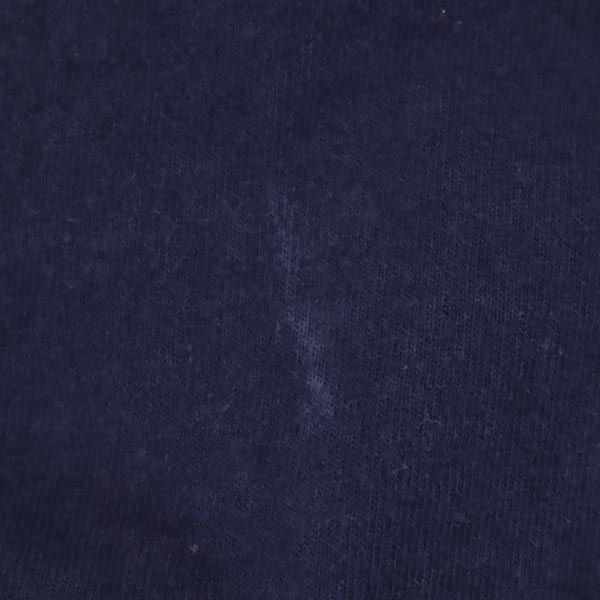 フィラ 90s オールド USA製 デカロゴ プリント 長袖 Tシャツ M ネイビー FILA ロンT メンズ