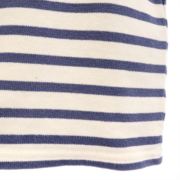 SAINT JAMES セントジェームス フランス製 ボーダー 長袖 Tシャツ 6ans ネイビー系 ロンT キッズ