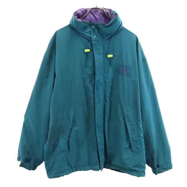 HELLY HANSEN ヘリーハンセン ナイロンジャケット XL グリーン系 フード メンズ