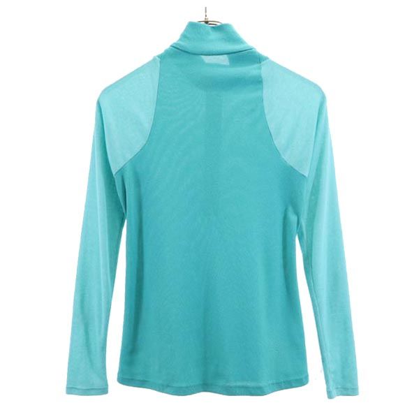 patagonia パタゴニア アウトドア 長袖 ハーフジップ カットソー S グリーン系 レディース