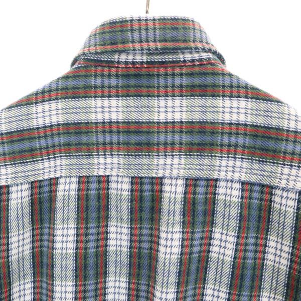 FIVE BROTHER ファイブブラザー 90s オールド チェック 長袖 シャツ M ブルー系 メンズ