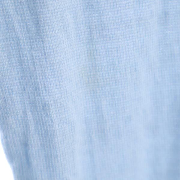 BOSS HUGO BOSS ボス ヒューゴボス イタリア製 カシミアブレンド 長袖 セーター 48 水色系 ニット メンズ