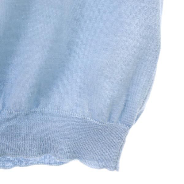 RRL ダブルアールエル イタリア製 カシミアブレンド 長袖 セーター 48 水色系 ニット メンズ