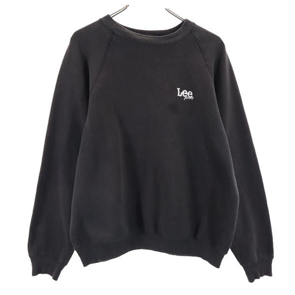 Lee リー 90s オールド USA製 長袖 トレーナー L チャコール系 スウェット メンズ