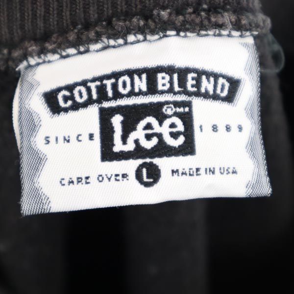 Lee リー 90s オールド USA製 長袖 トレーナー L チャコール系 スウェット メンズ