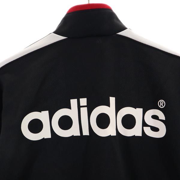 adidas アディダス 80s デサント製 ヴィンテージ トラックジャケット 150 ブラック 他 ジャージ キッズ