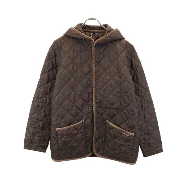LAVENHAM ラベンハム 中綿 キルティングジャケット 36 ブラウン メンズ